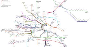 维也纳strassenbahn地图