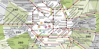 维也纳区100地图
