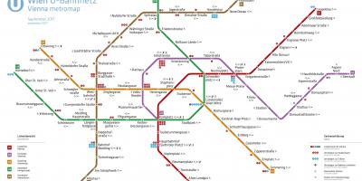 地图应用程序，维也纳地铁