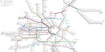 维也纳电车线d地图