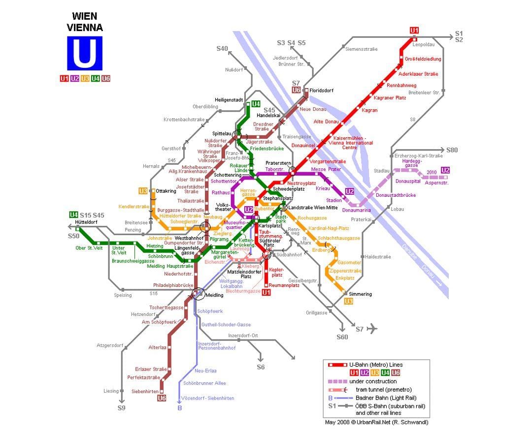 地图u1维也纳