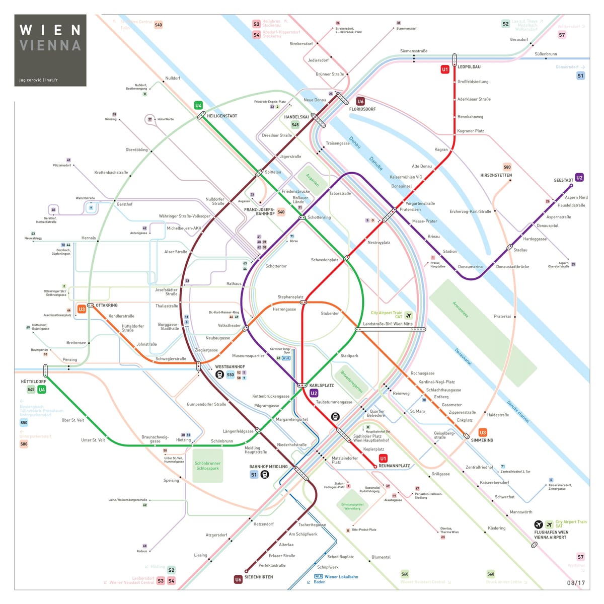地图的u4维也纳