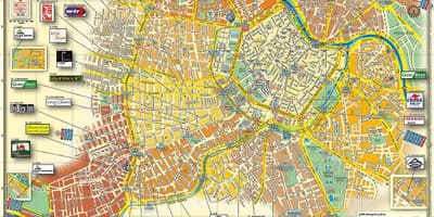 维也纳奥地利城市地图